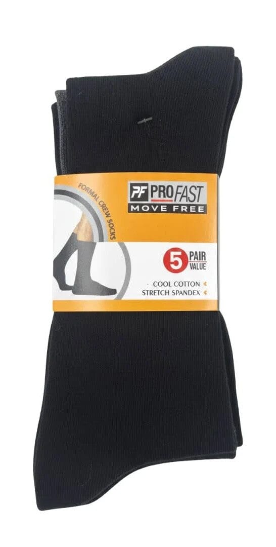Profast Mens 5 Pack Socks Multi | Profast