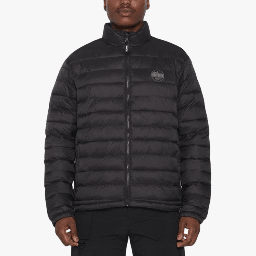 Jeep Mens Core Puffer Long Sleeve Jacket Black | Jeep