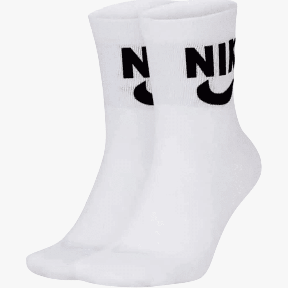 Nike Unisex 2Pack Ankle Socks White | Nike