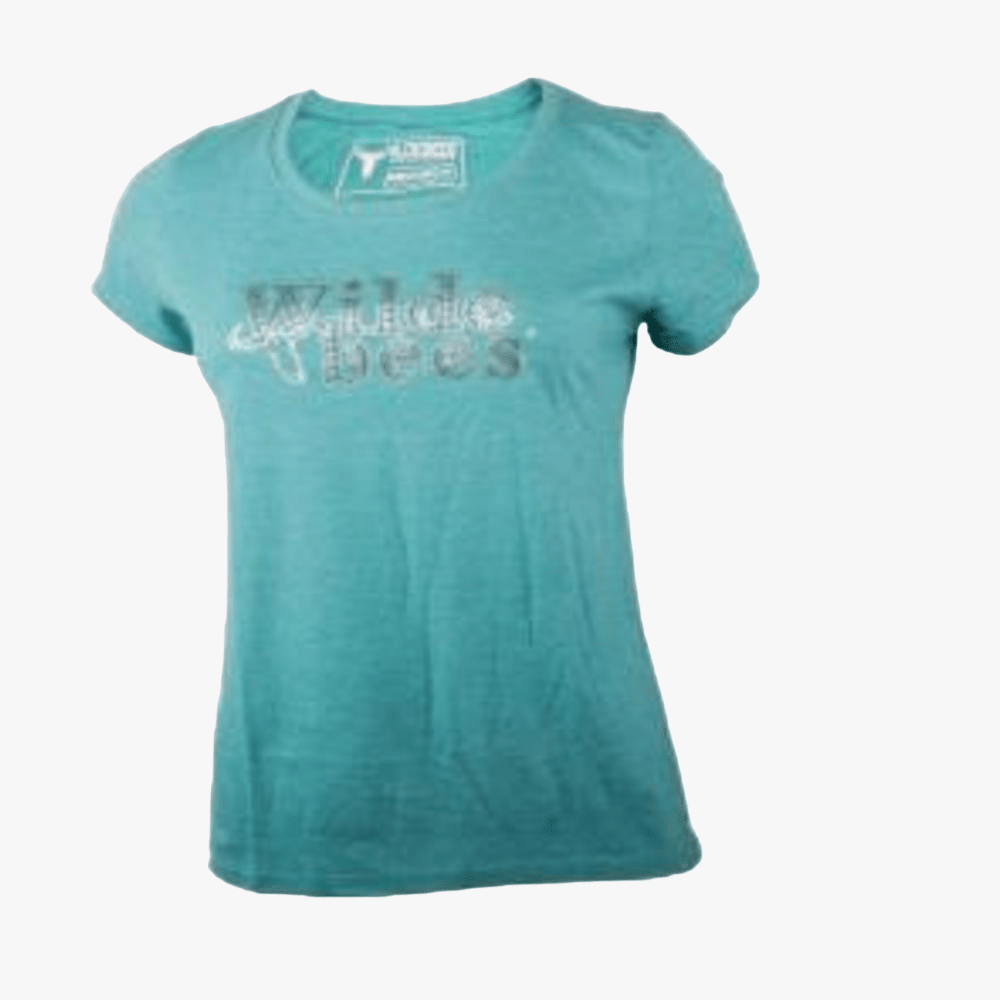 Wildebees Womens Heart Short Sleeve Tee Ivy Mel | Wildebees