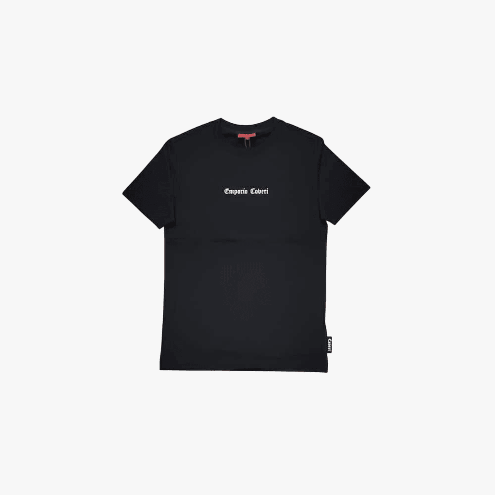 Enrico Coveri Mens Short Sleeve Tee Black | Enrico Coveri