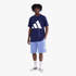Adidas Mens Big Logo Short Sleeve Tee Dark Blue | Adidas
