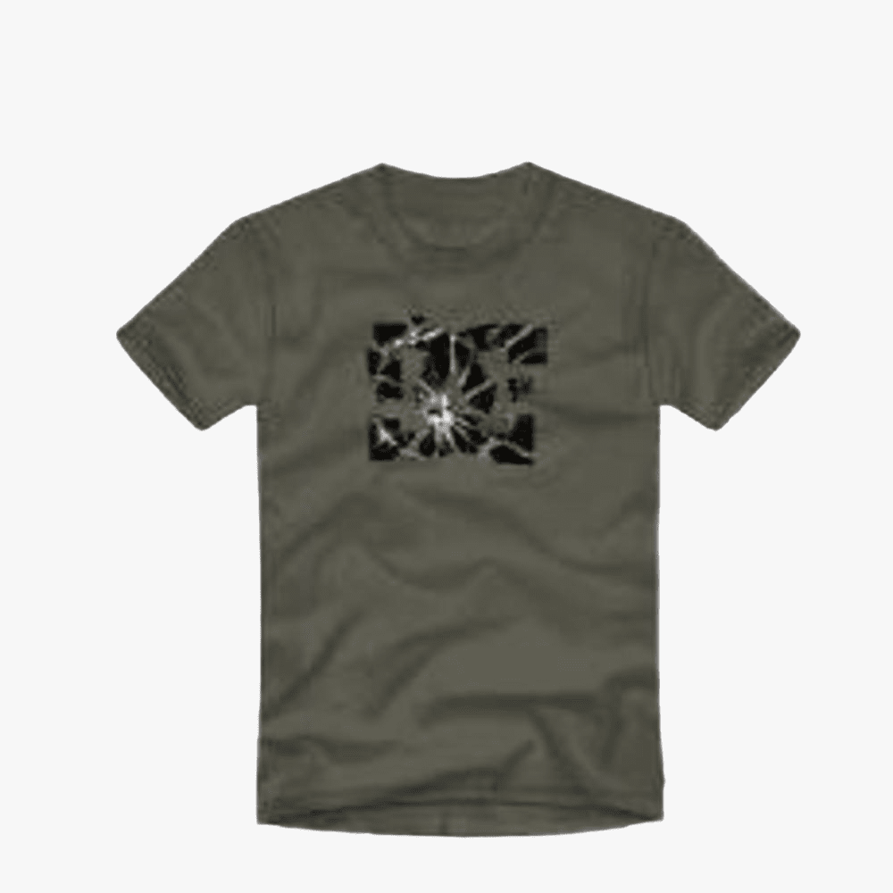 Dc Boys Crushed Glass Short Sleeve Tee Olive | DC