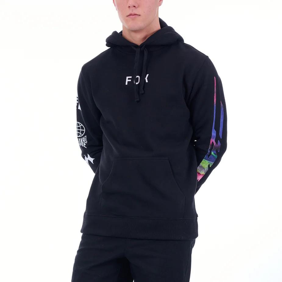 Fox Mens Image Hoodie Black | Fox