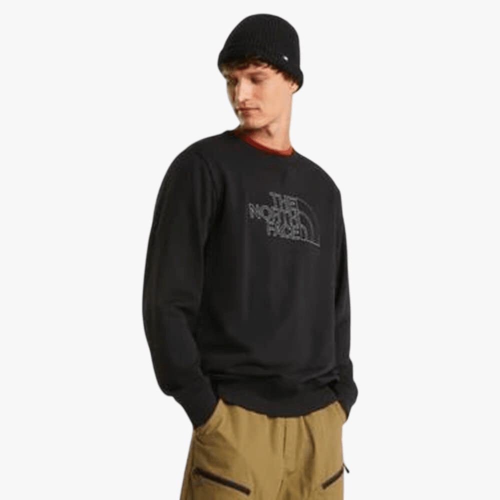 The North Face Mens Drew Peak Light Sweater Tnf Black | The North Face