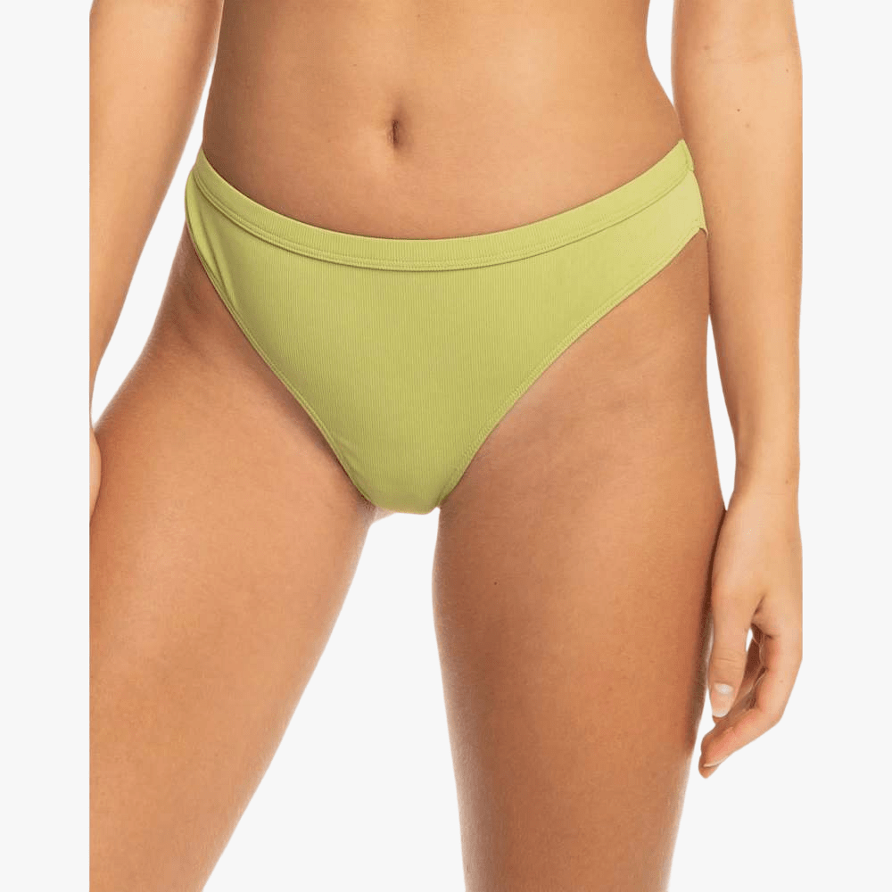Roxy Womens Pro The Snap Bikini Bottom Green | Roxy