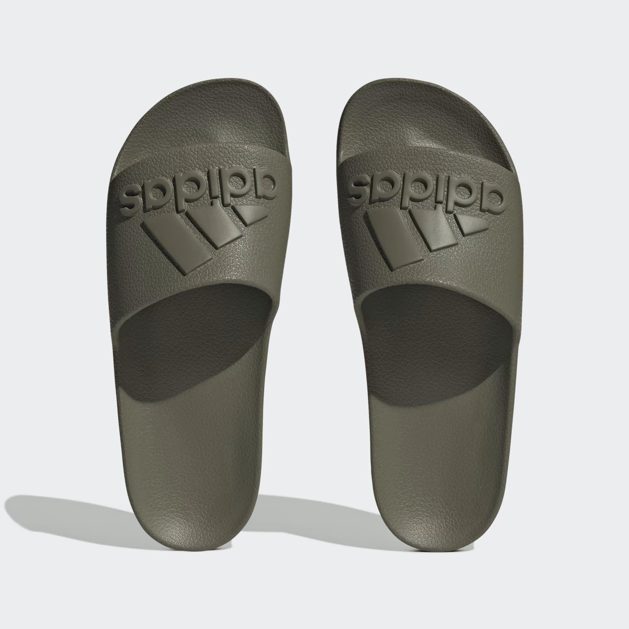 Adidas Mens Aqua Slide Olive | Adidas