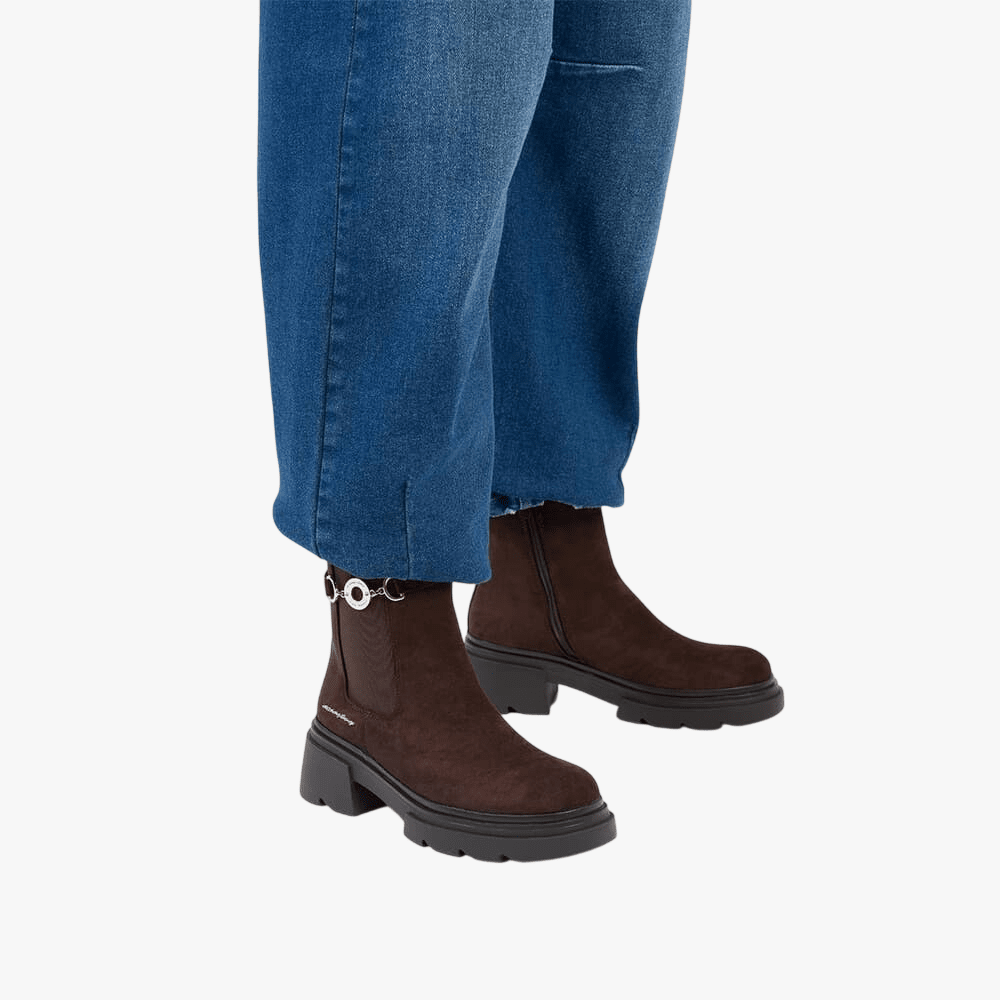 Sissy Boy Womens Aly Ankle Boot Chocolate | Sissy Boy