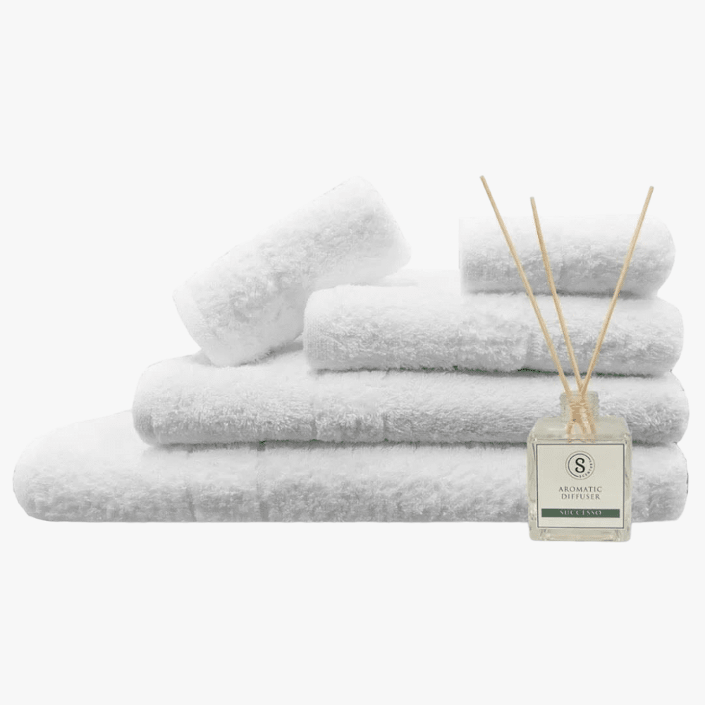 Glodina Marathon Platinum Bath Towel White | Glodina