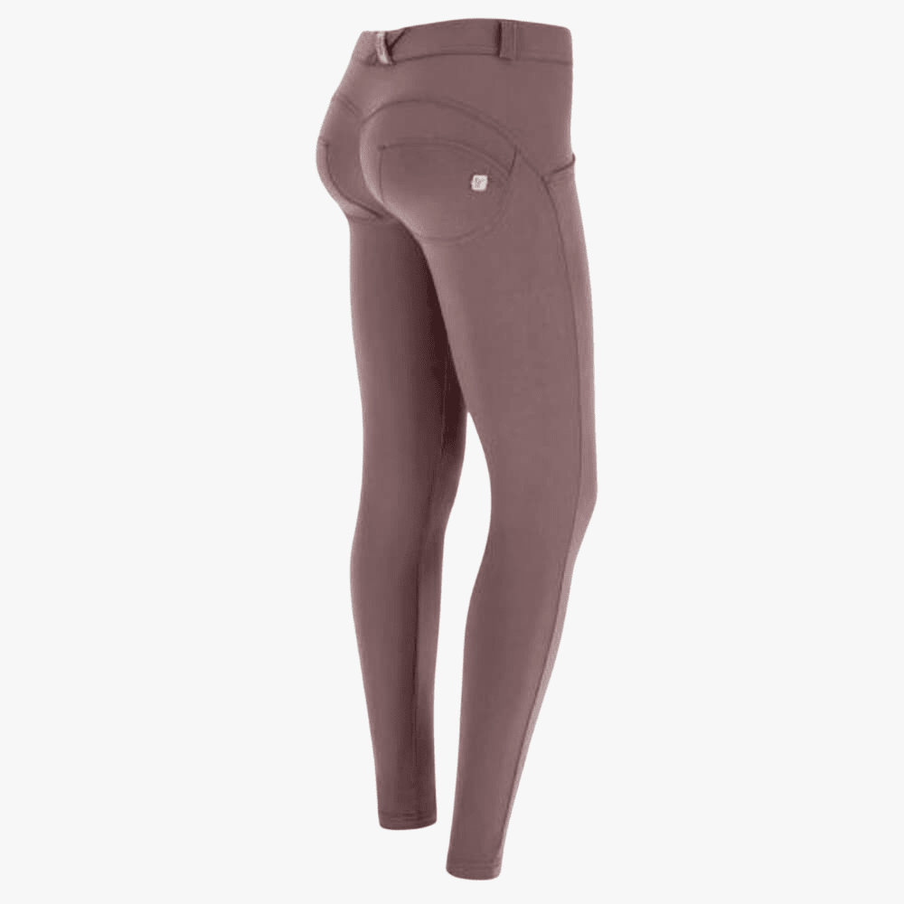 Freddy Womens Regular Skinny Push Up Trousers In D.I.W.O.??? Pro Twilight Mauve | Freddy