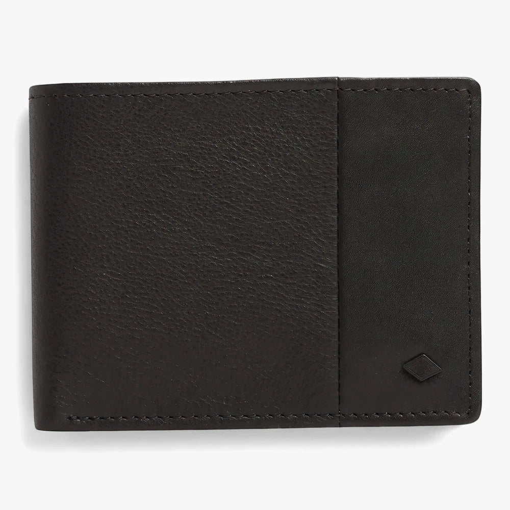 Billabong Downtown Slim Line Wallet Black Grain | Billabong