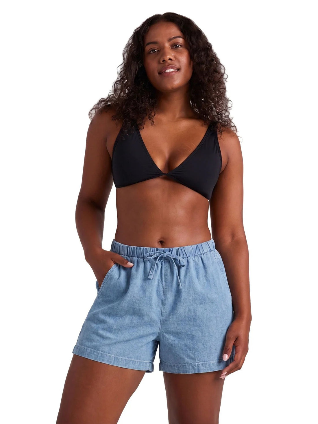 Billabong Womens Wave Washed Shorts Sea Blue