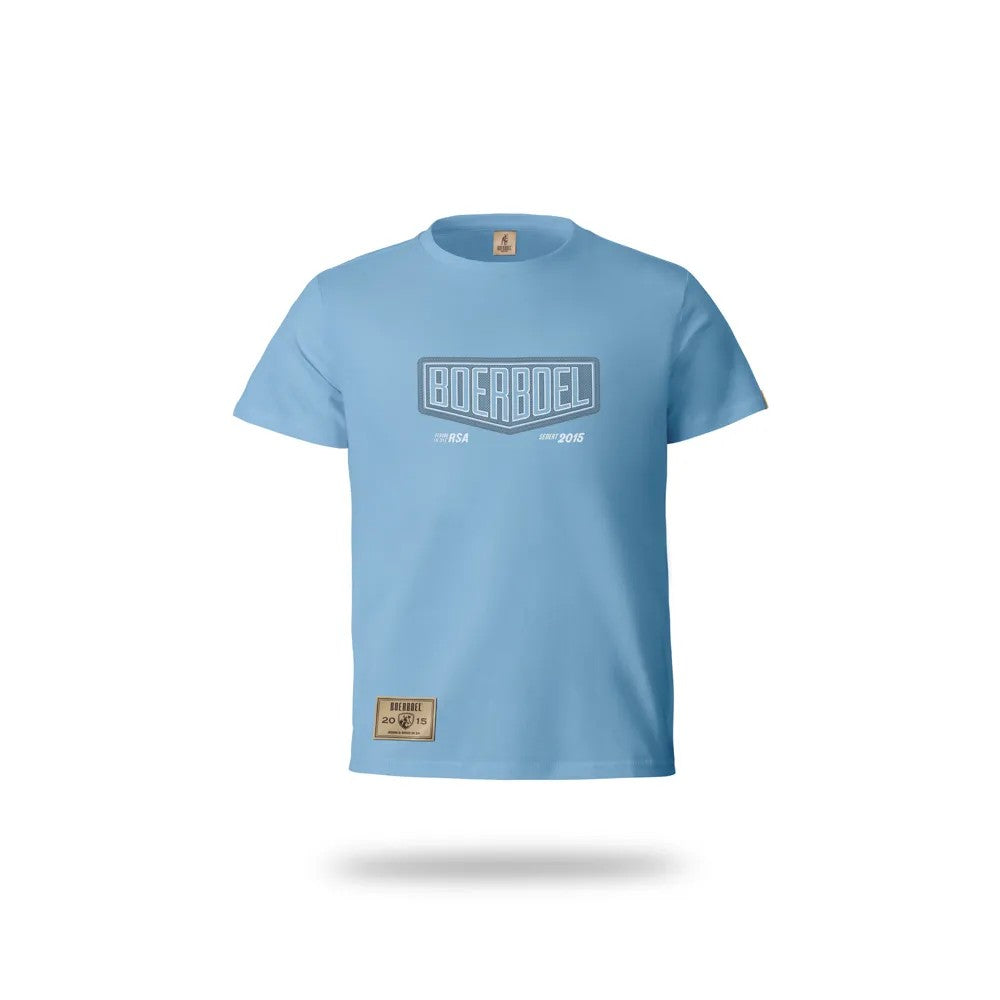 Boerboel Kids Mesh Print Tee Airforce Blue