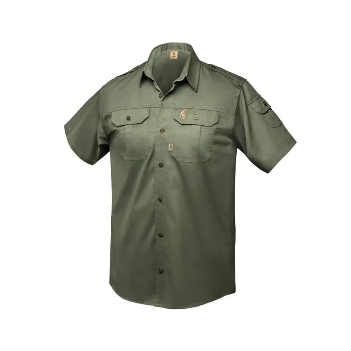 Boerboel Mens Kalahari Shirt Olive