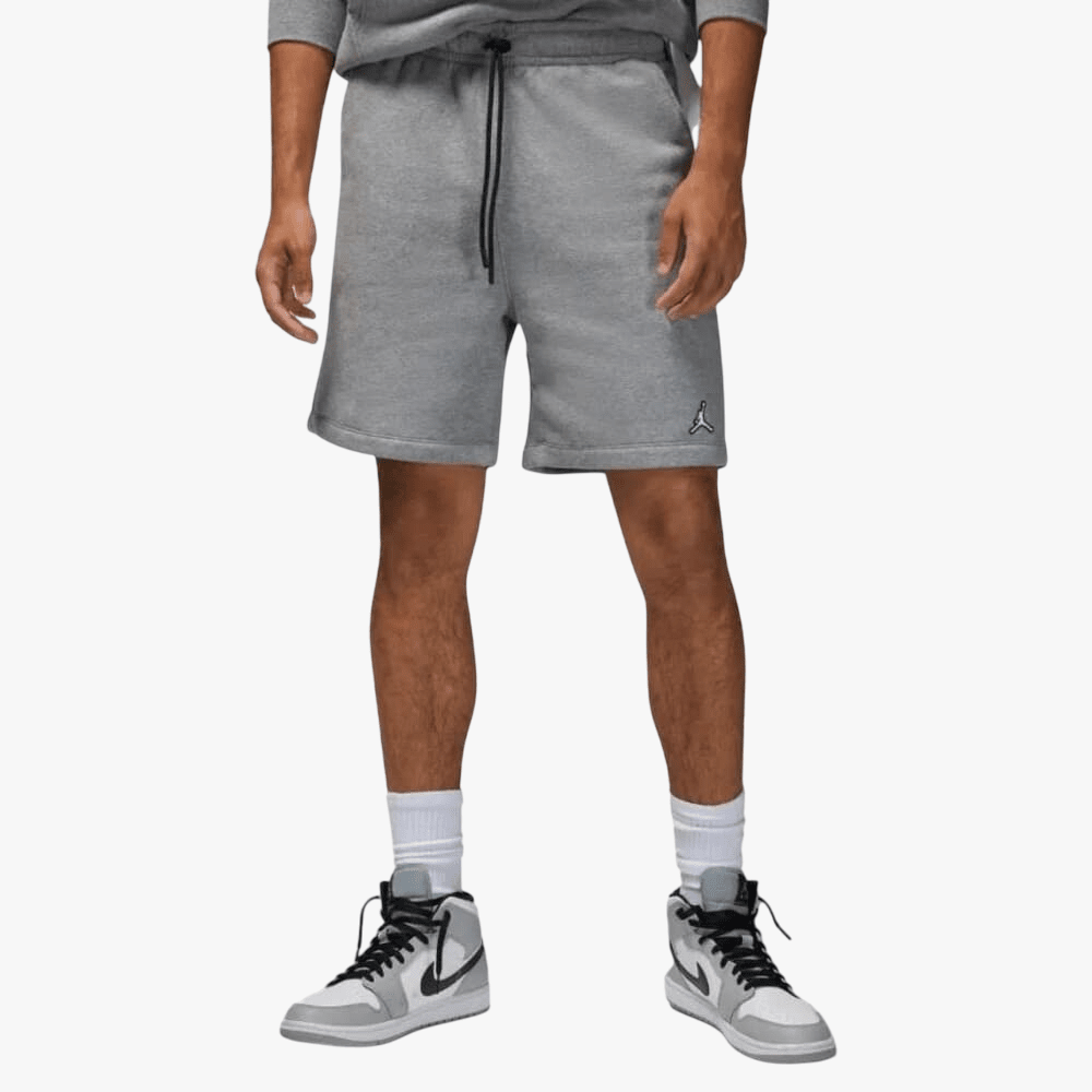 Nike Mens Jordan Ess Fleece Shorts Grey | Nike