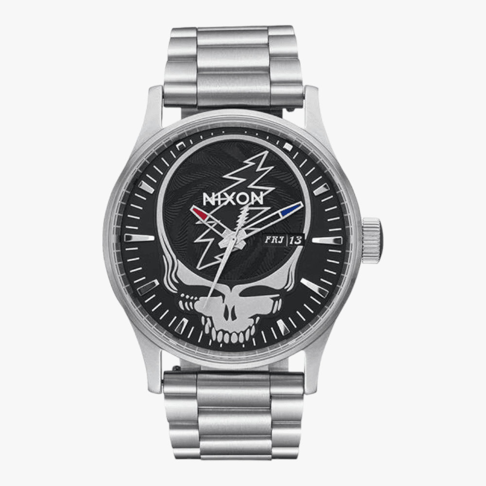 Nixon Sentry Grateful Dead Black Silver Nixon