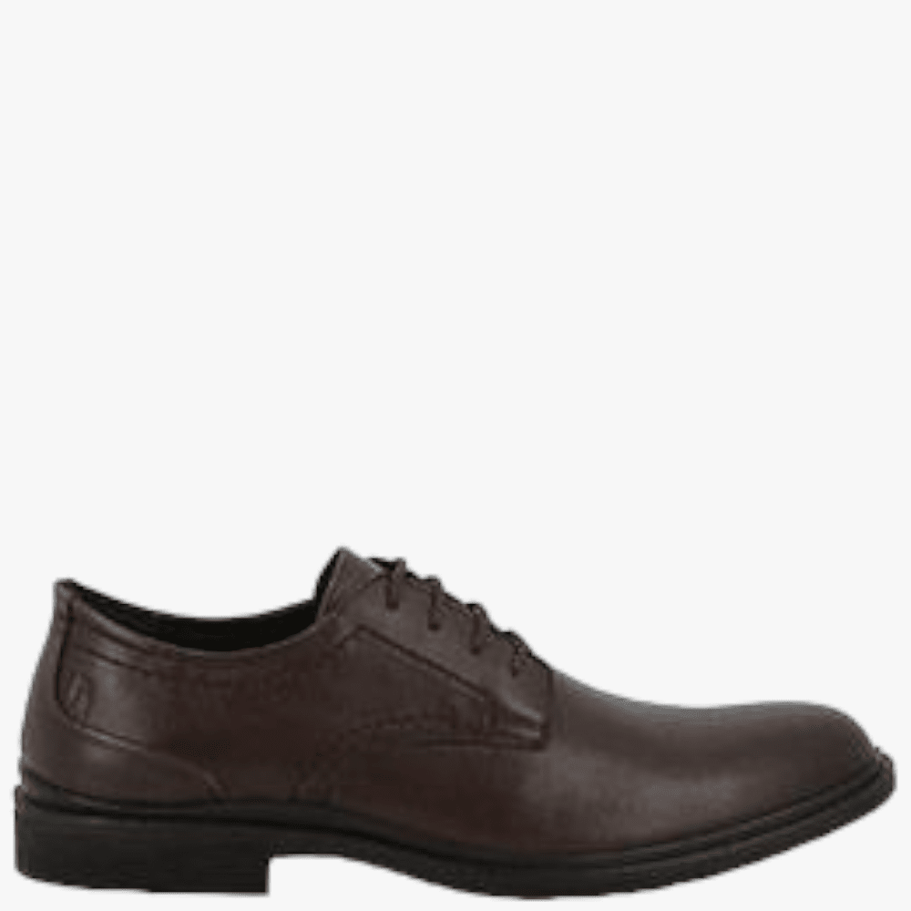 Hush Puppies Mens Victor Lace Up Shoe Chocolate | Hush Puppies