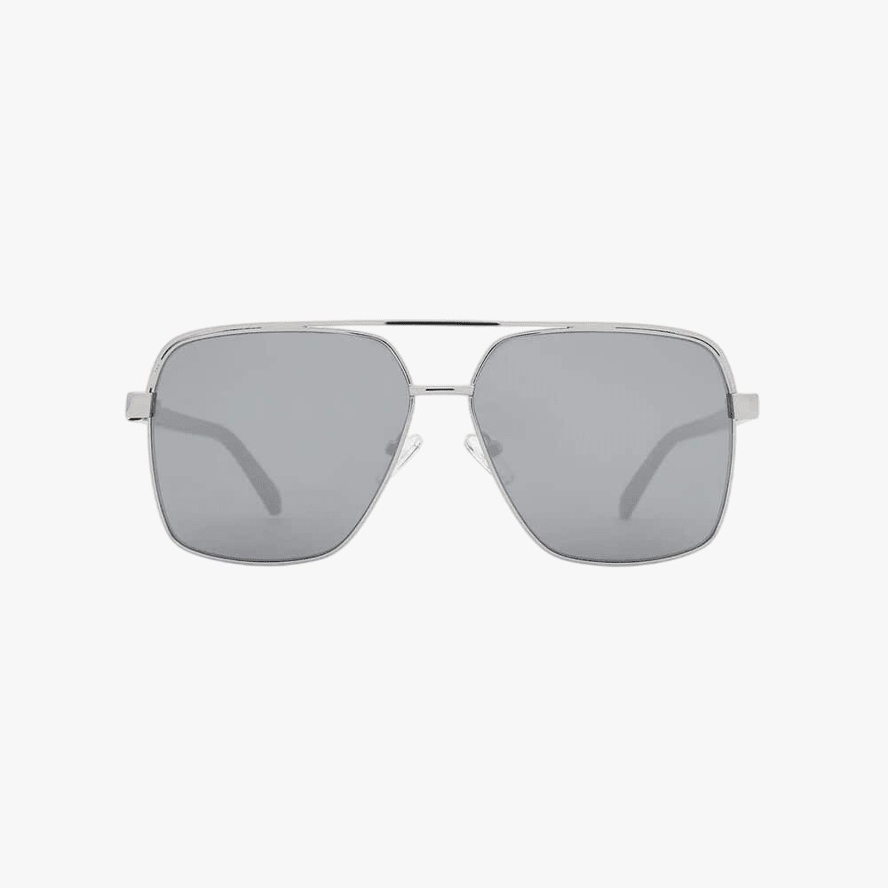 Dot Dash Whizz Silver Grey Chrome Sunglasses | Dot Dash