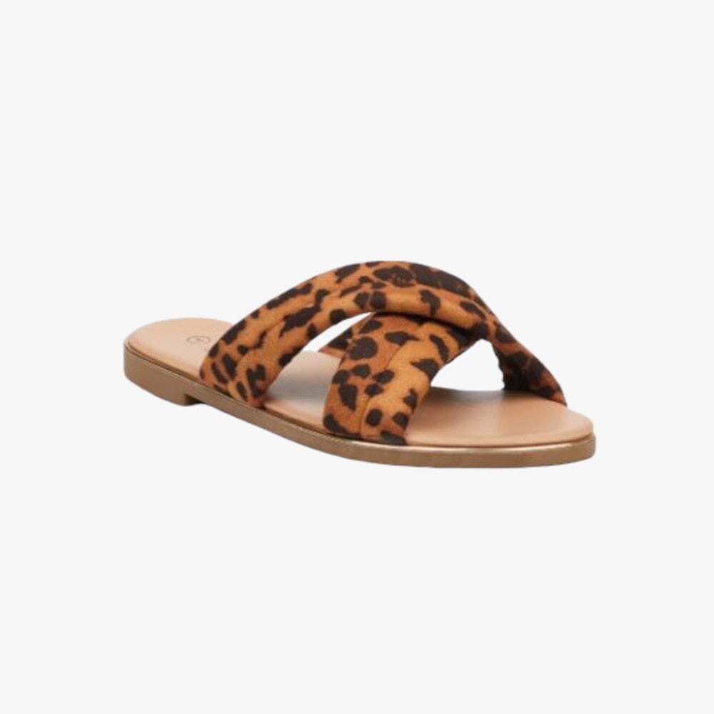 Butterfly Womens Indi 1 Leopard Sandal Butterfly