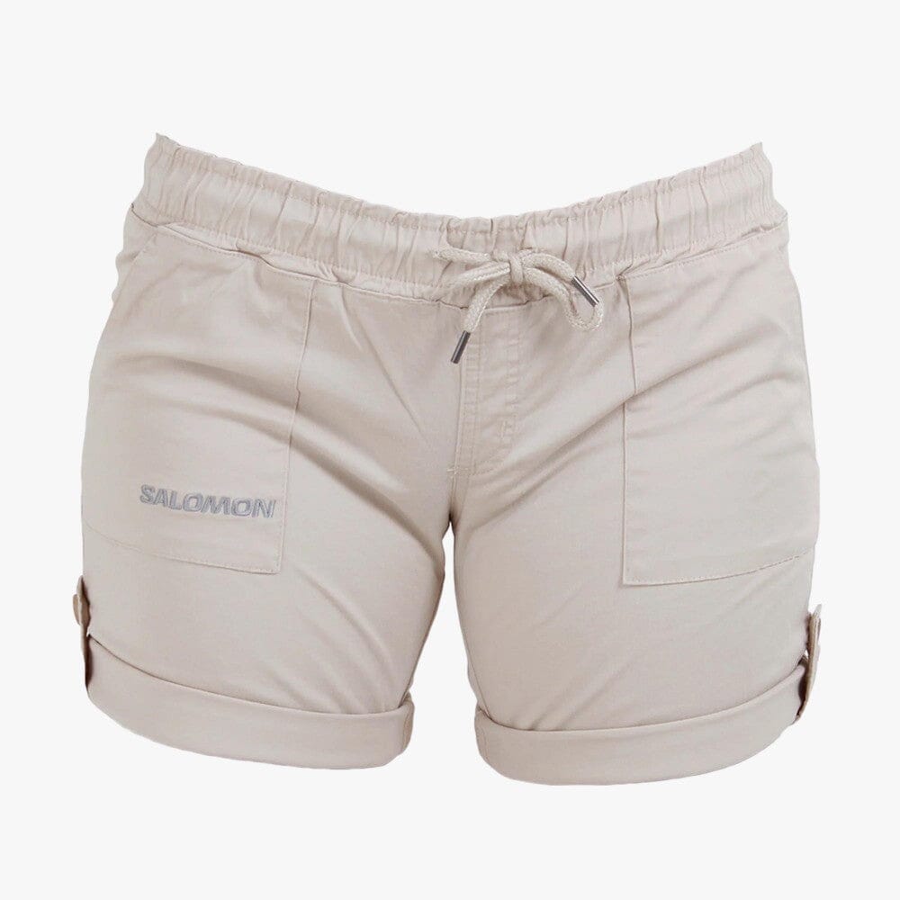 Salomon Womens Sundowner Shorts Oatmilk Salomon