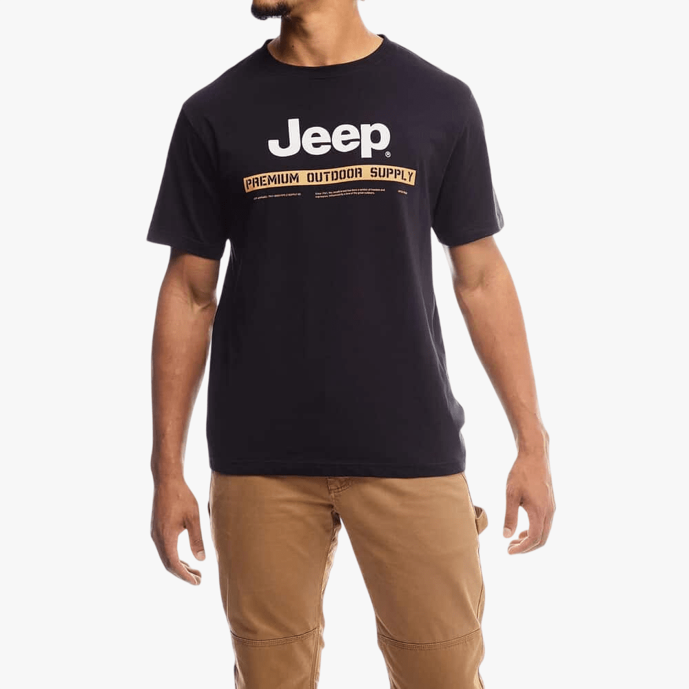 Jeep Mens Fashion Grpahic Tee Black | Jeep