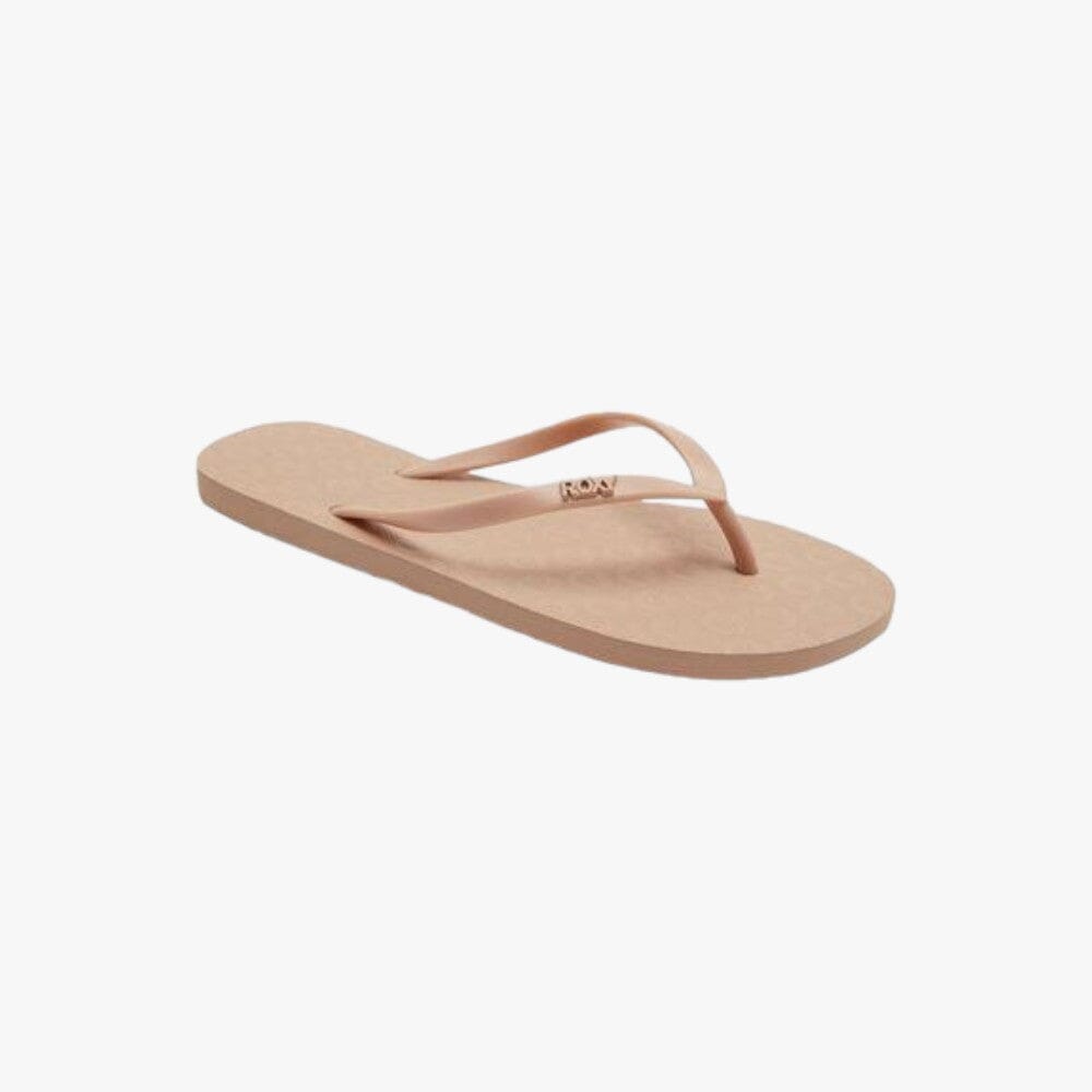 Roxy Womens Viva Iv Flip Flop Tan 1 | Roxy