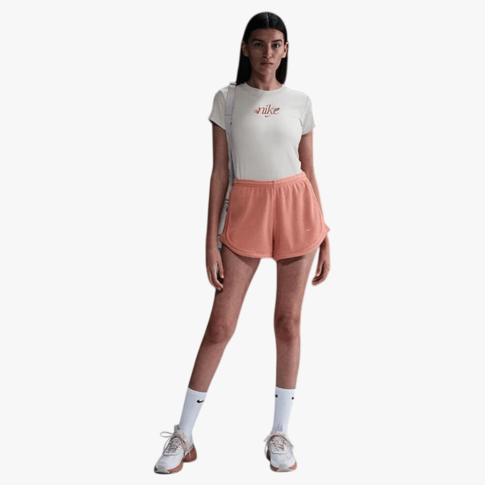 Nike Womens Chill Knit Short Sleeve Tee Brown | Nike