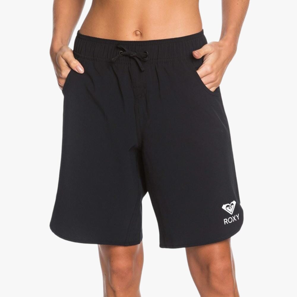 Roxy Womens Wave 9Inch Shorts Black | Roxy