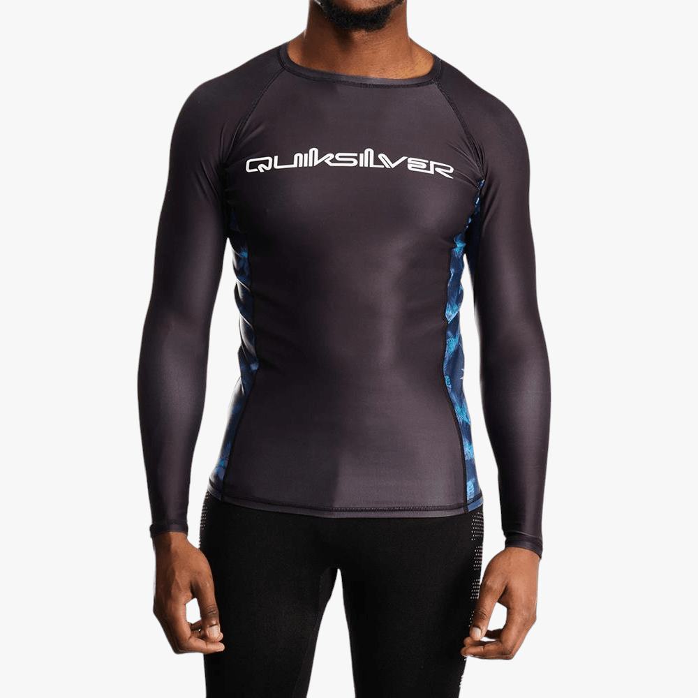 Quiksilver Tropical Long Sleeve Rashvest Black Quiksilver