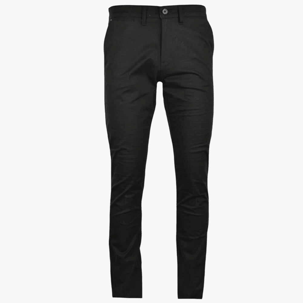 Polo Mens Milan Straight Fit Chino Pants Black | Polo