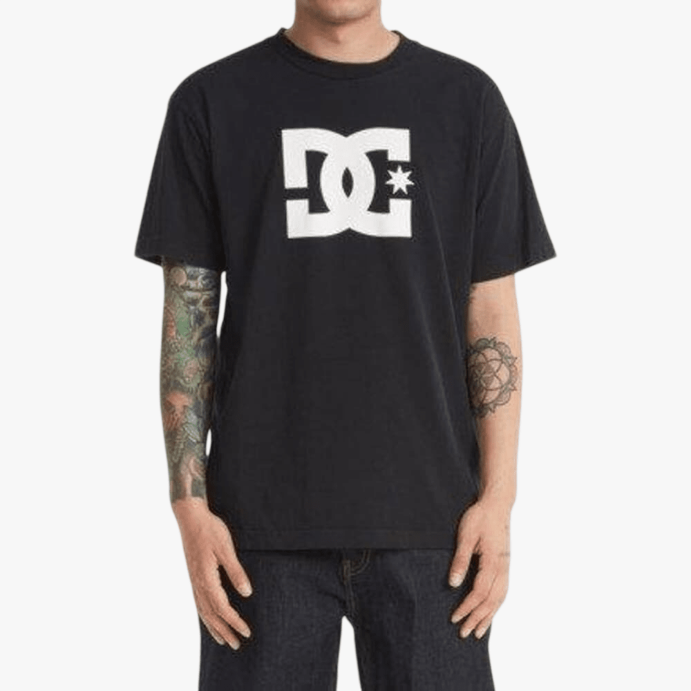 Dc Mens Dc Star Short Sleeve Tee Black >100-744 | DC
