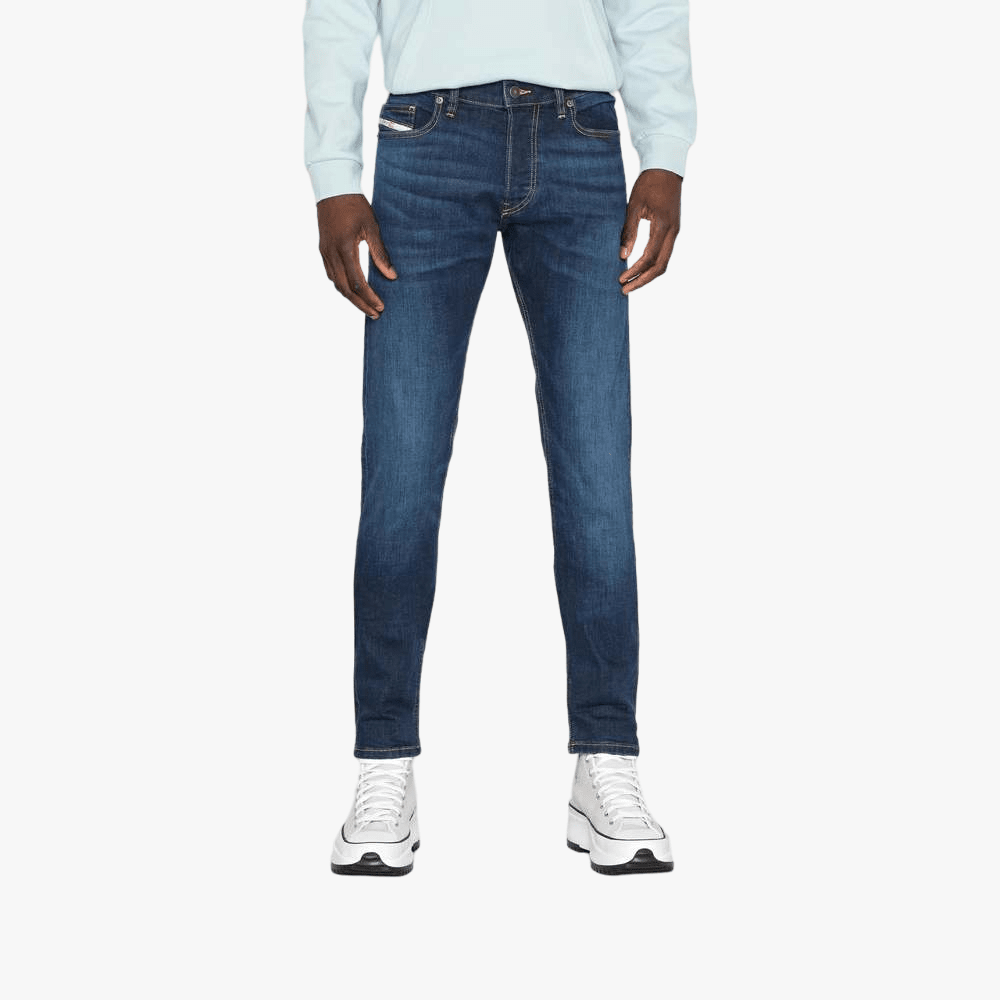 Diesel Mens D.Luster Slim Stretch Jean Blue | Diesel