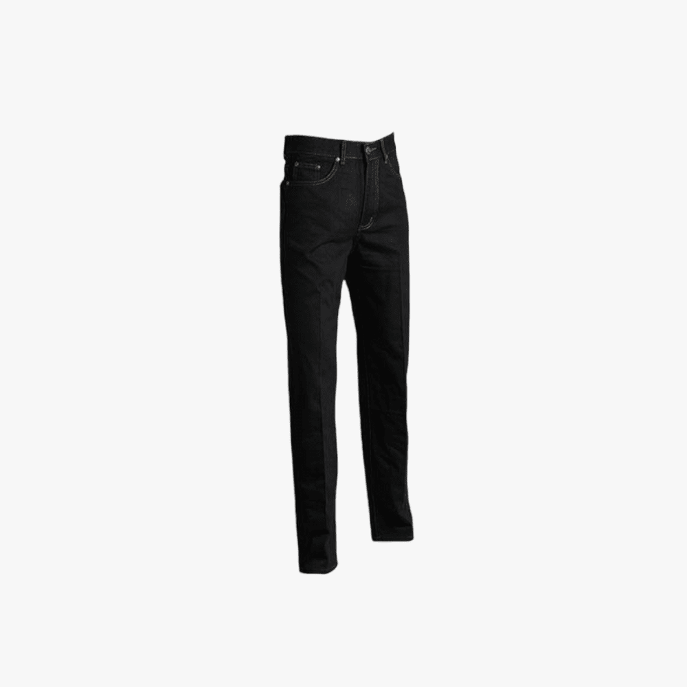 Jiu Mens Work Stretch Jeans Black