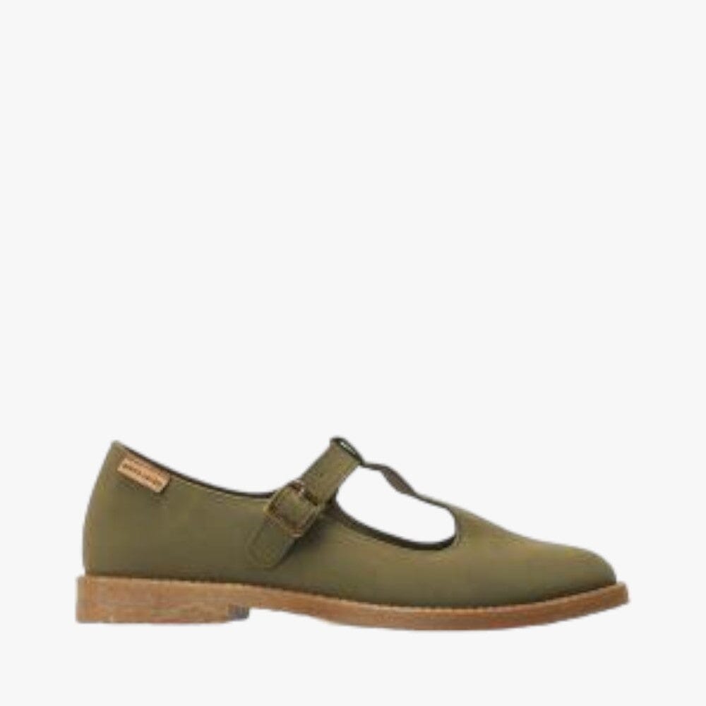 Pierre Cardin Womens Le Champ 4 Shoe Olive Pierre Cardin
