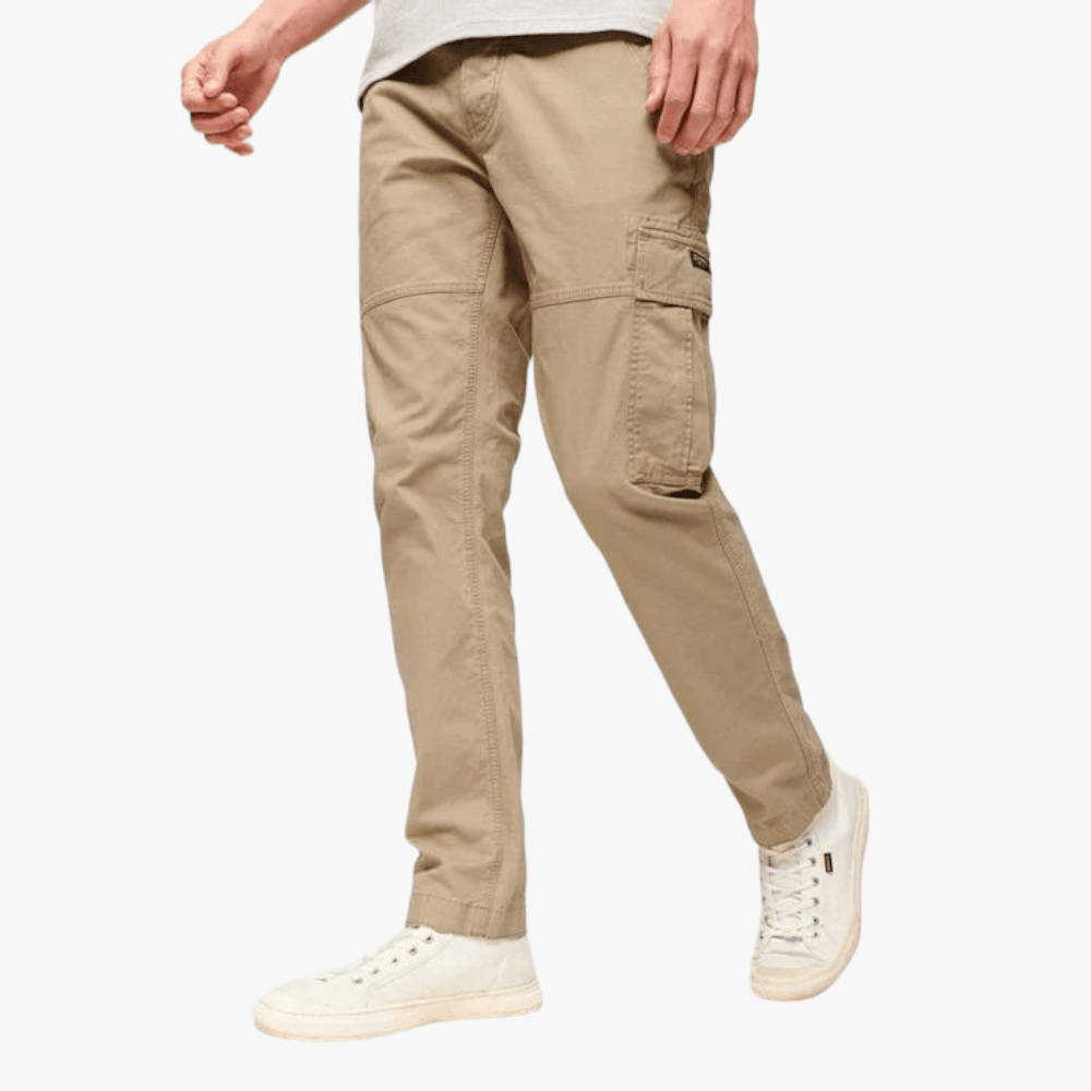 Superdry Mens Core Cargo Pants Dress Beige | Superdry