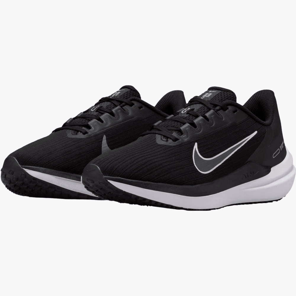 Nike Womens Air Winflo 9 Trainer Black White | Nike