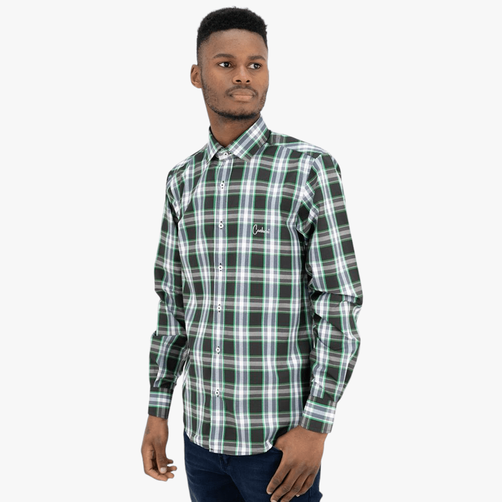 Carducci Mens Porta Formal Long Sleeve Shirt Carducci