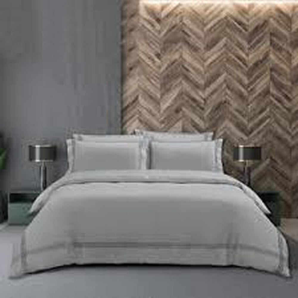 Giorgio Queen Duvet Cover T400 Cream/Stone Giorgio