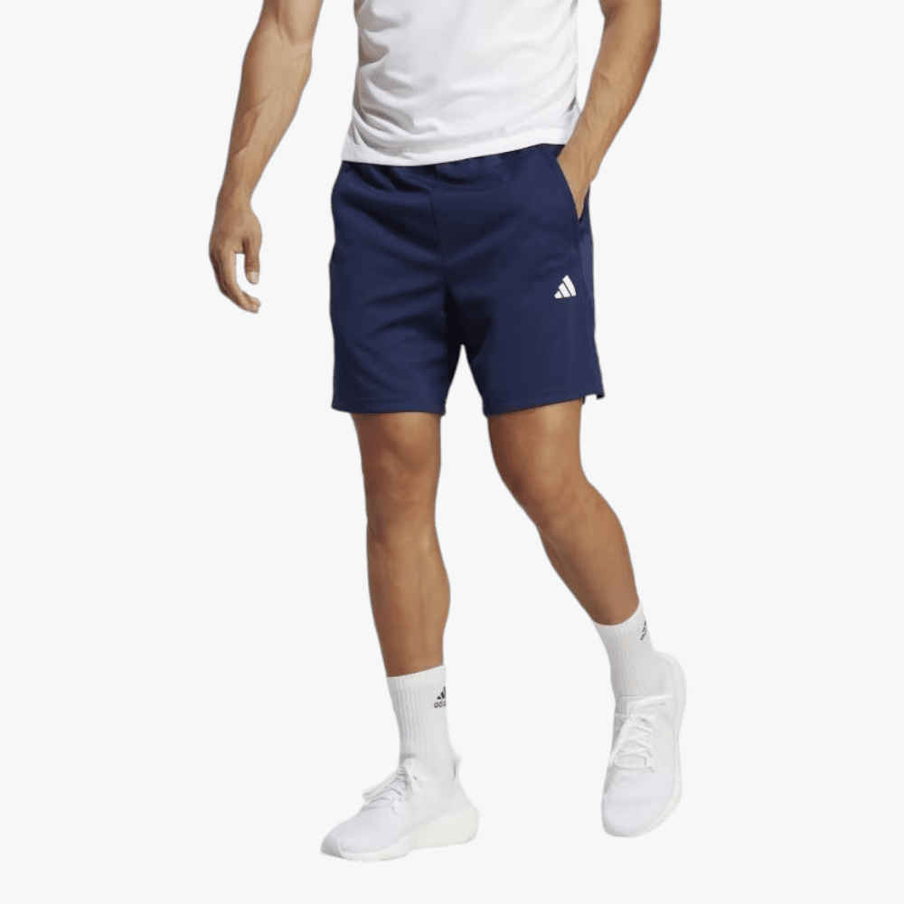 adidas Mens Tre Essential Training Shorts Dark Blue adidas