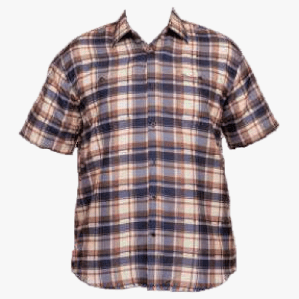 Sterling Mens Short Sleeve Check Shirt 23 Sterling