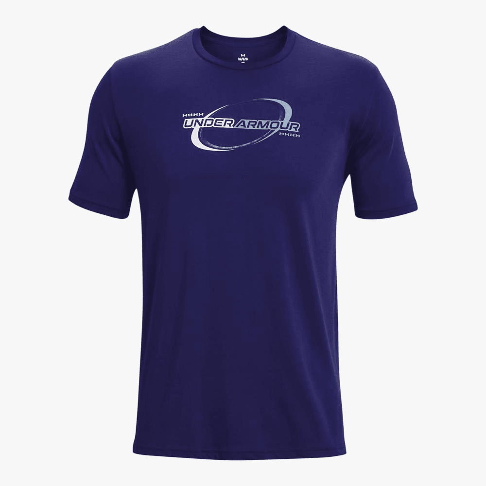Under Armour Mens Sportsyle Novelty Short Sleeve Tee 468 Blue | Under Armour