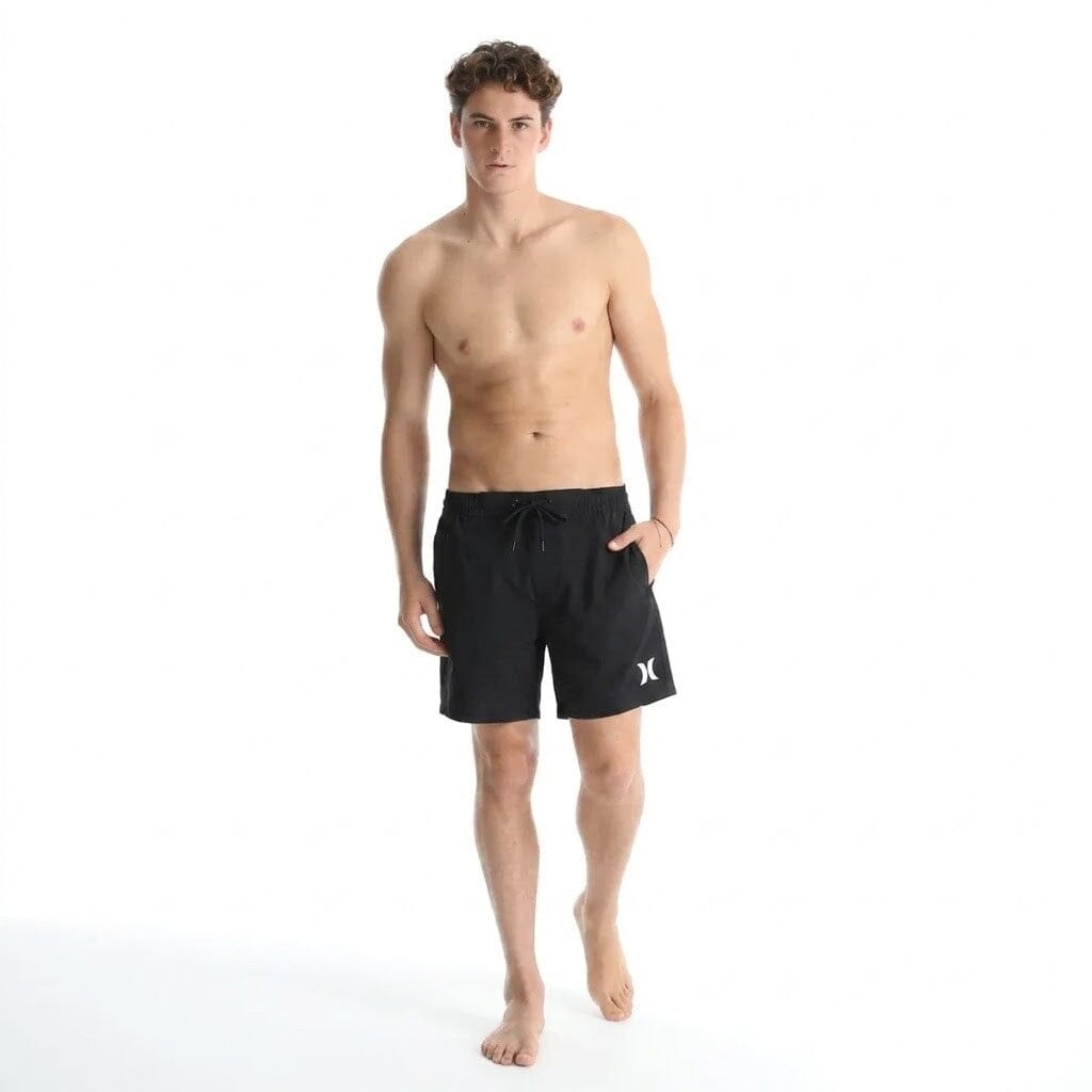 Hurley Mens Icon 17" Volley Shorts Black | Hurley