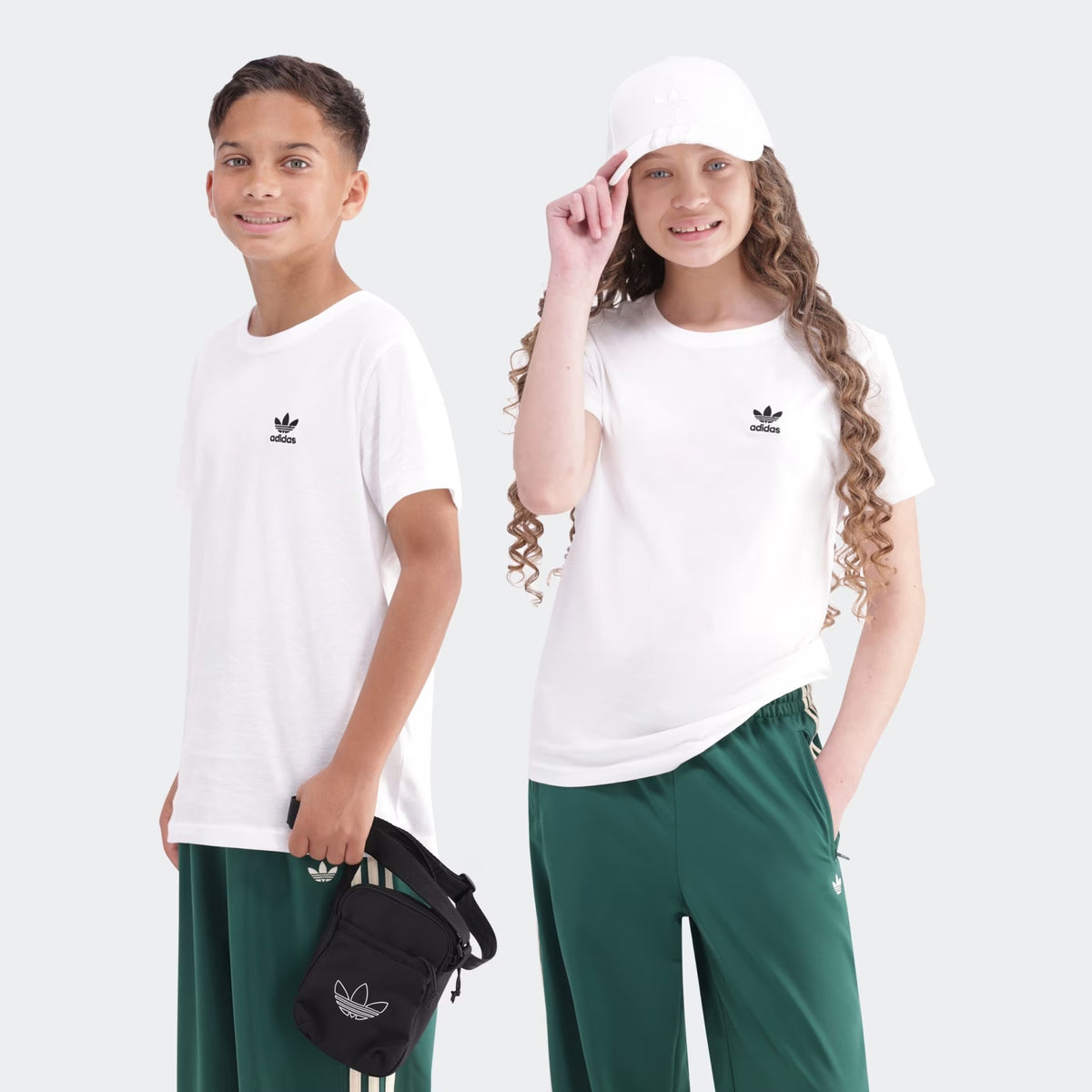 Adidas Youth Ess Tee White