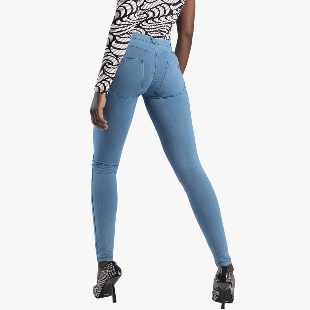 Sissy Boy Womens Joey Axel Knit Jegging Prussian Blue | Sissy Boy