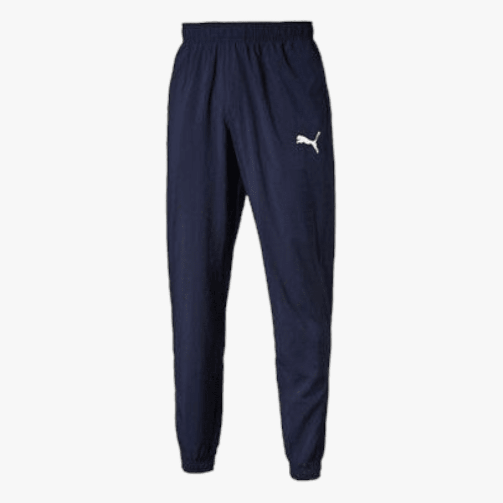 Puma navy polyester lycra trackpants shop
