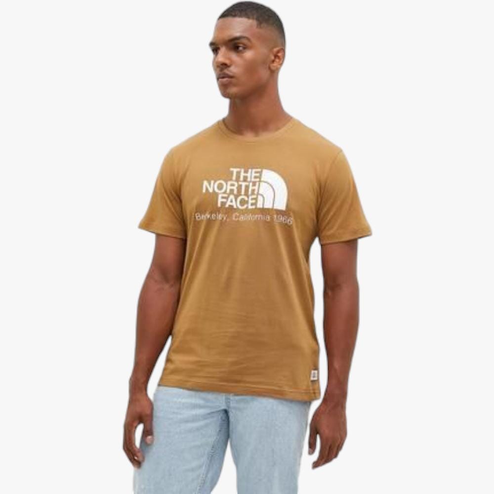 The North Face Mens Berkeley California Short Sleeve Tee Utility Brown | The North Face