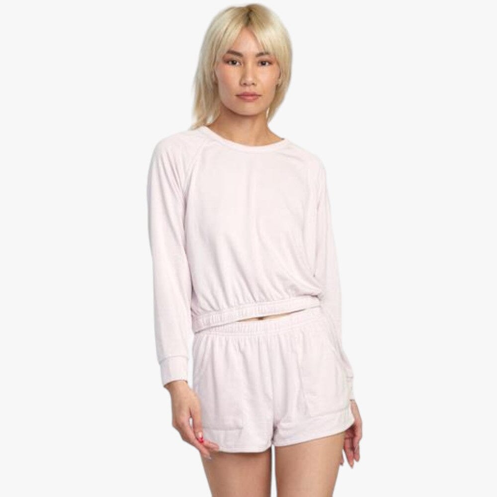 Rvca Womens Seapoint Top Lilac Rvca