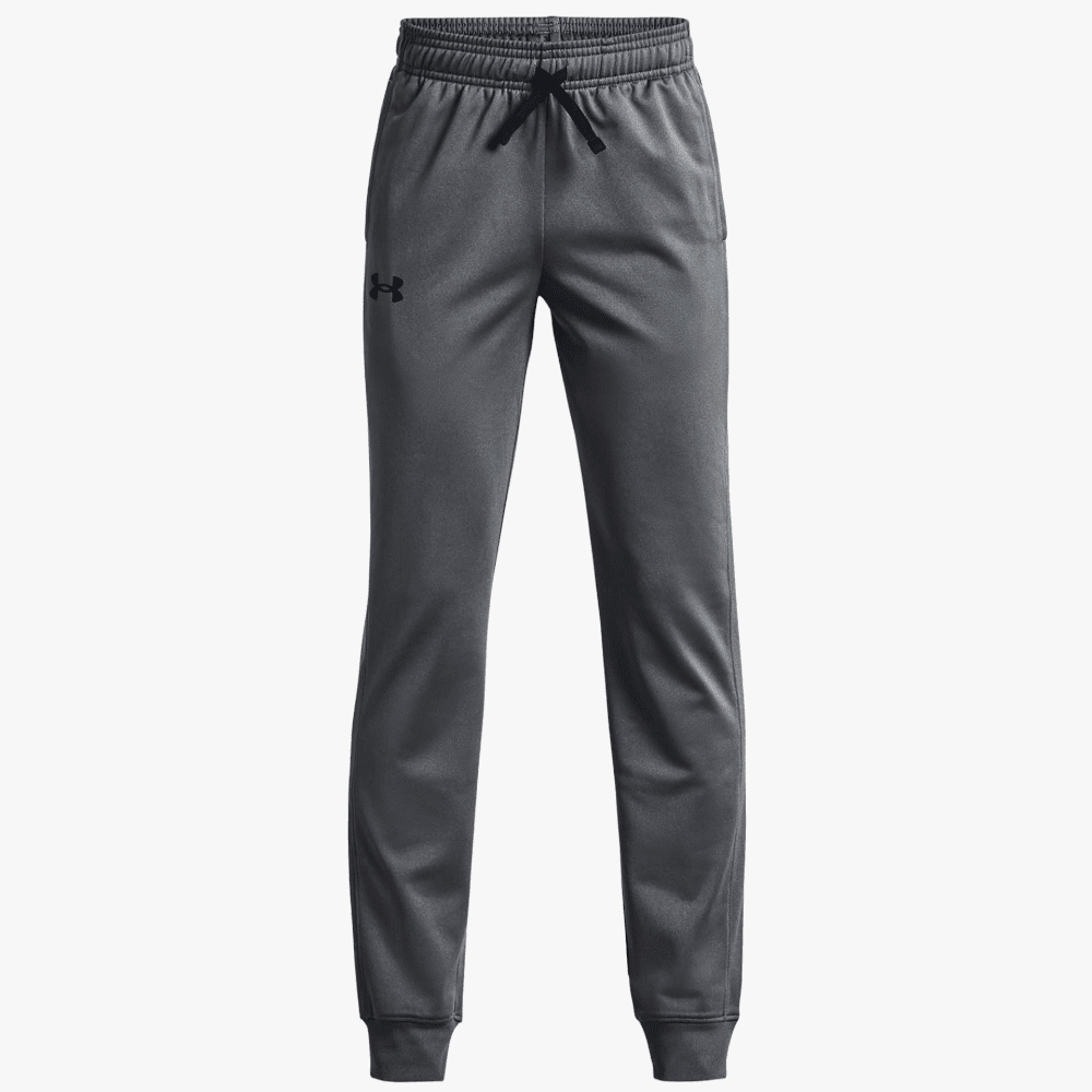Under Armour Boys Brawler Tapered Track Pants 012 Grey | Under Armour