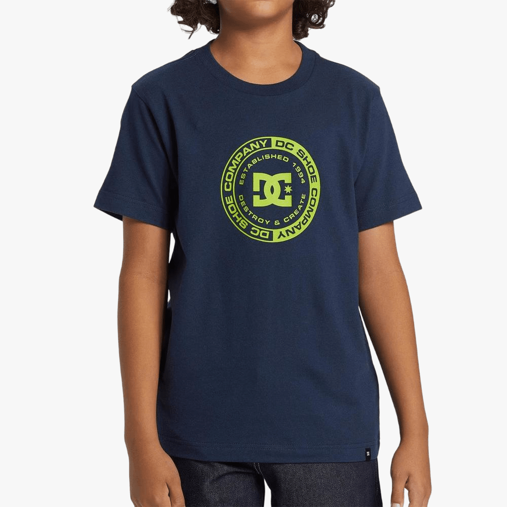 Dc Boys Corpo Short Sleeve Tee Dress Blue | DC