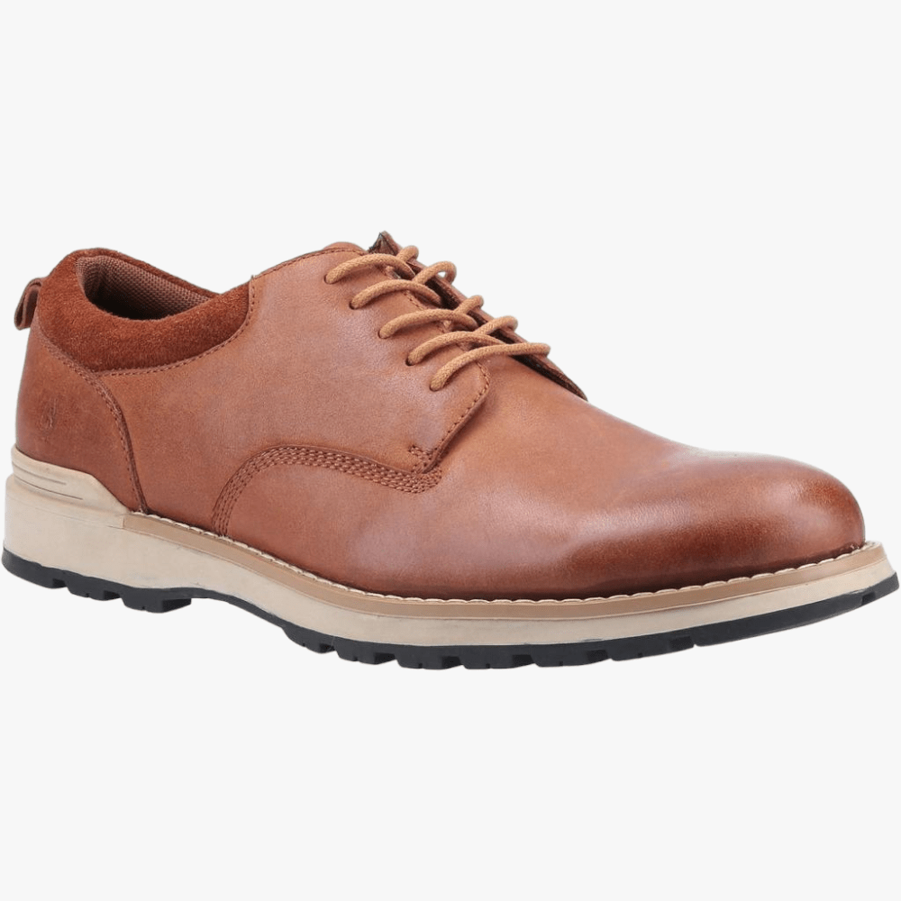 Hush Puppies Mens Dylan Shoe Waxy Nubuck Tan
